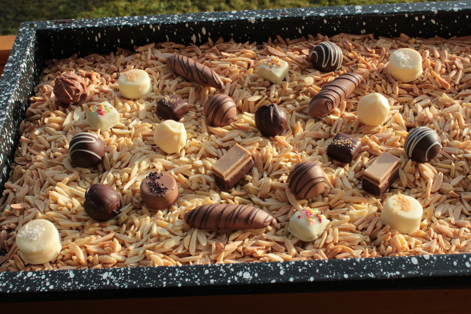 Praline aus der Pralinenstube des Kolmsteiner Hofs 18