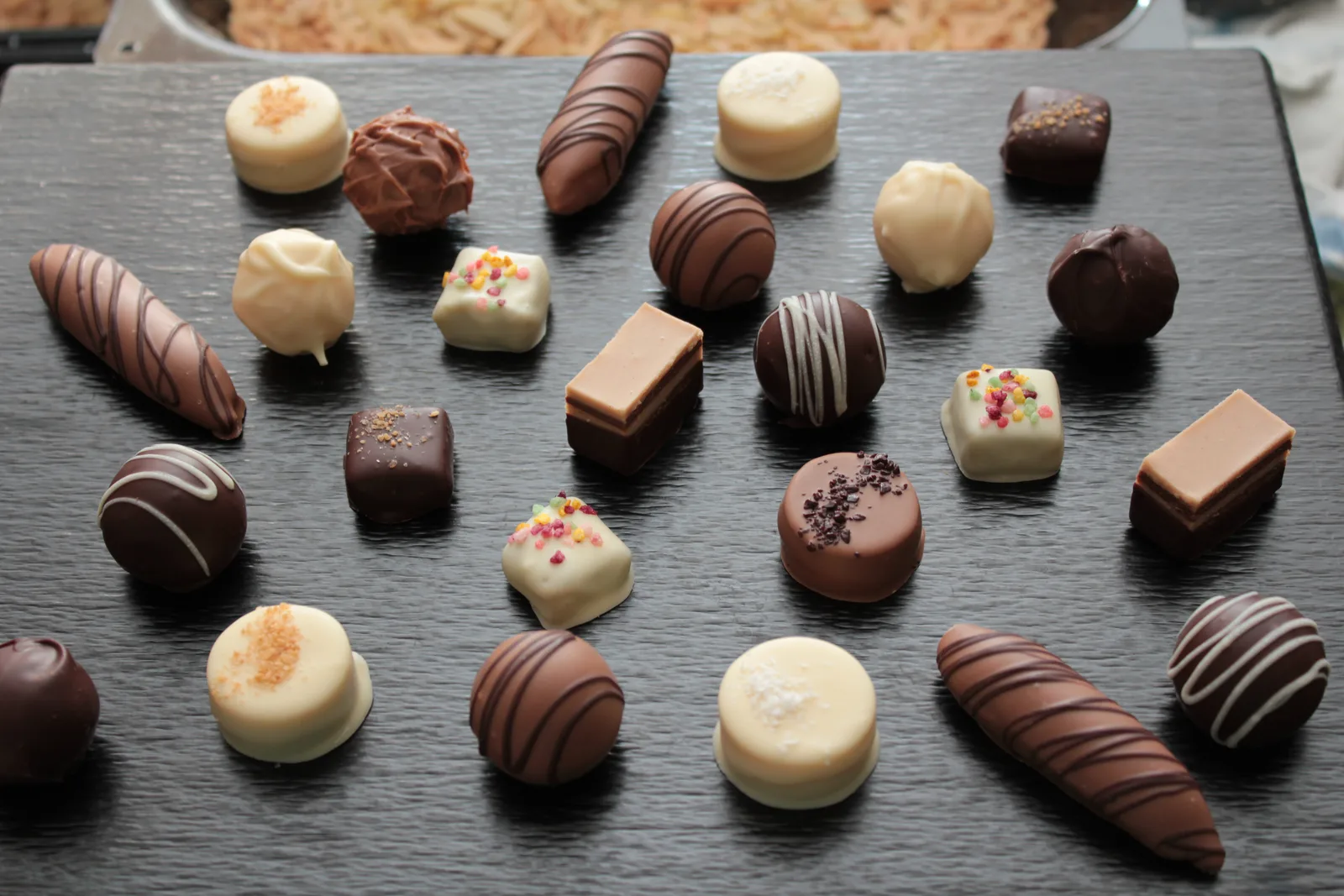 Praline aus der Pralinenstube des Kolmsteiner Hofs 19